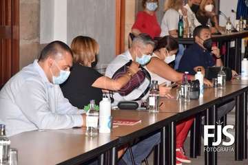 Héctor Suárez deja la Alcaldía de Telde en un Pleno sin intervención de la oposición/Francisco Javier Santana.